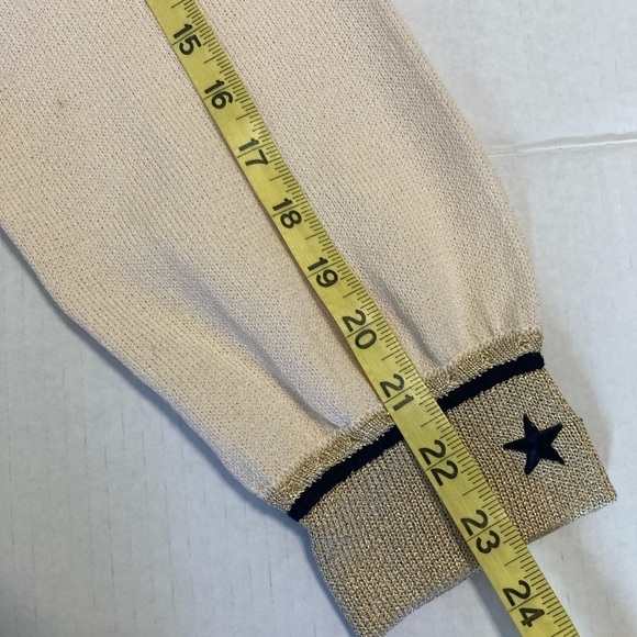 ST . JOHN SM collection by Marie Gray Santana knit sweater As is (yellow dots ) - Picture 10 of 12